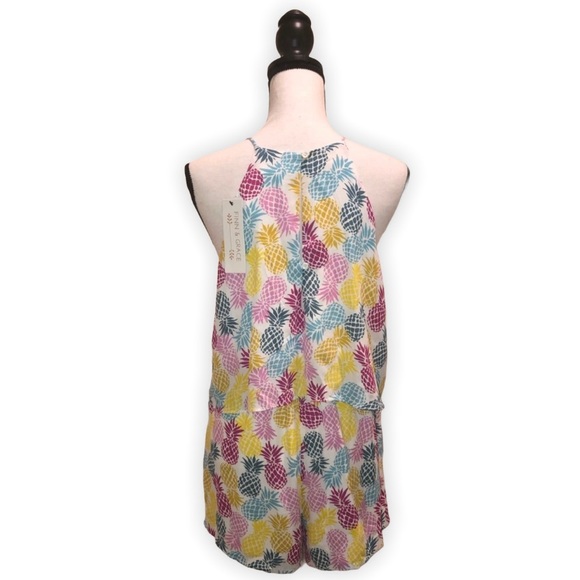 🍍HOST PICK🍍 🆕 Finn & Grace Pineapple Romper - Picture 3 of 5